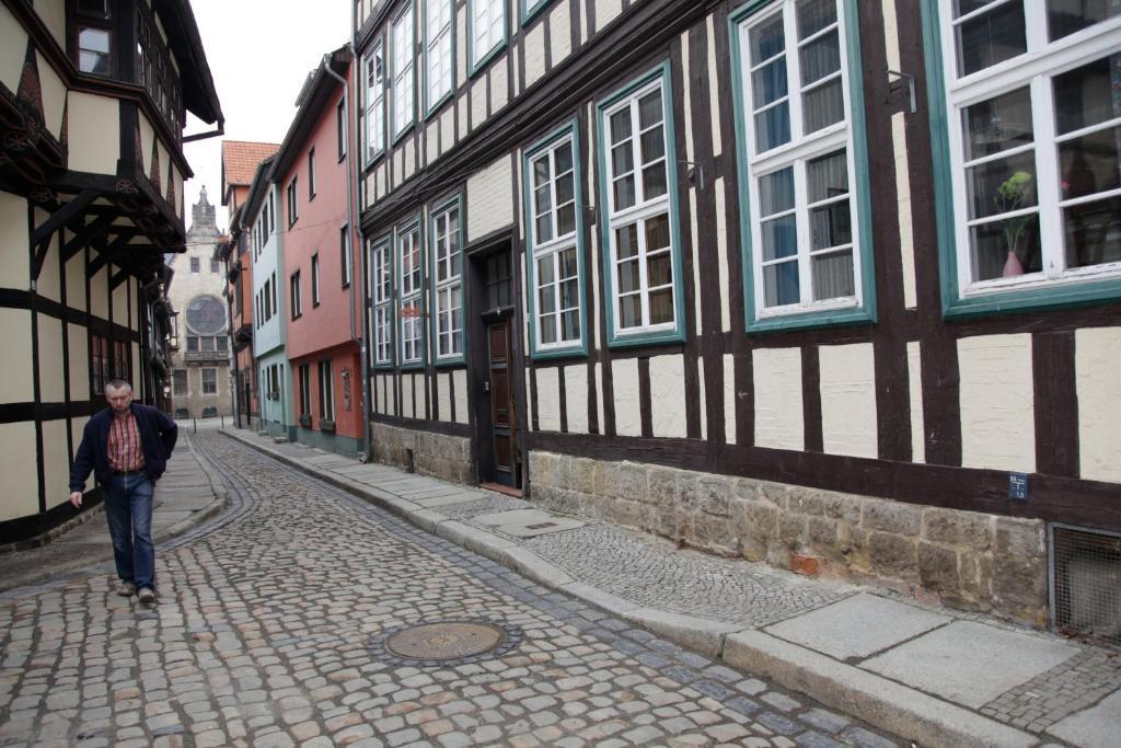 Ferienwohnung Im Stieg 4 크베들린부르크 외부 사진